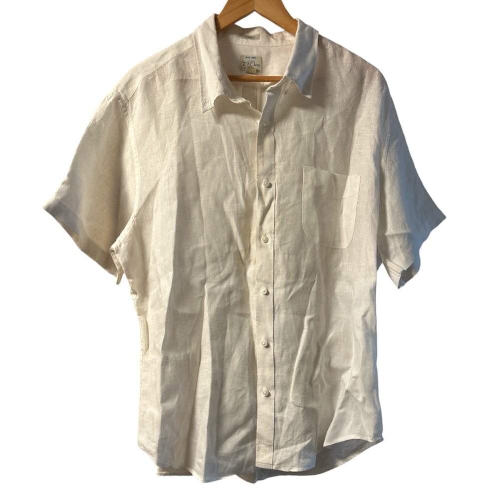 J. Crew Baird McNutt Irish linen shirt